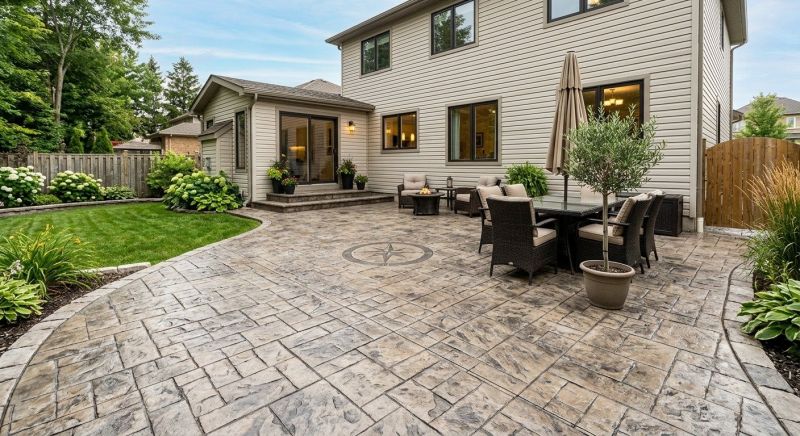 Patio Concrete Imprinting Service