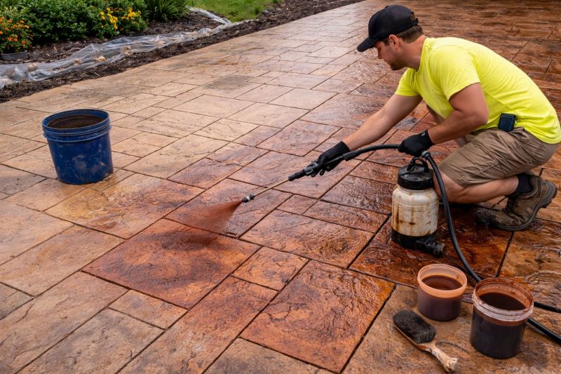 Concrete Staining Service in Corpus Christi, TX