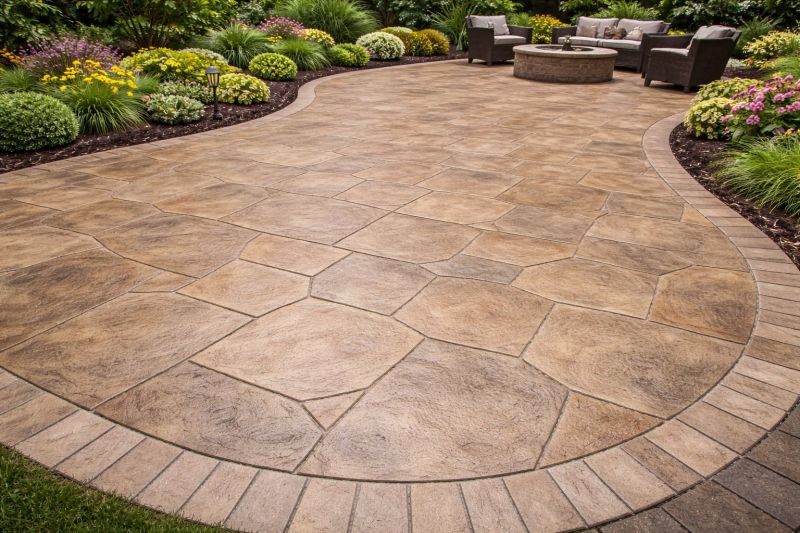 Patio Concrete Imprinting