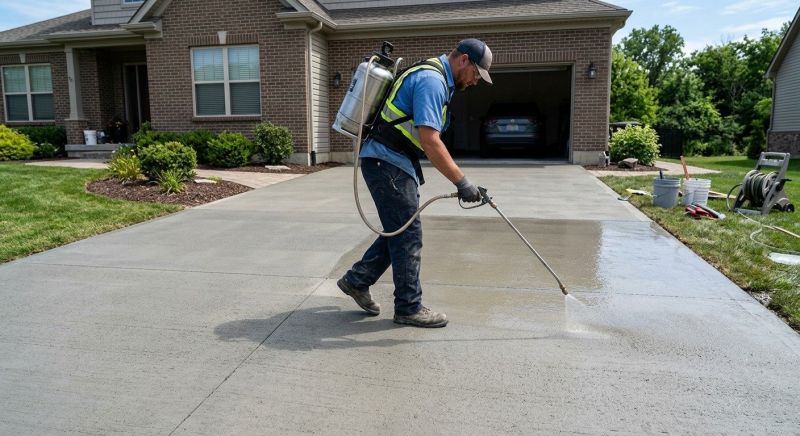 Driveway Refinishing in Frisco, TX