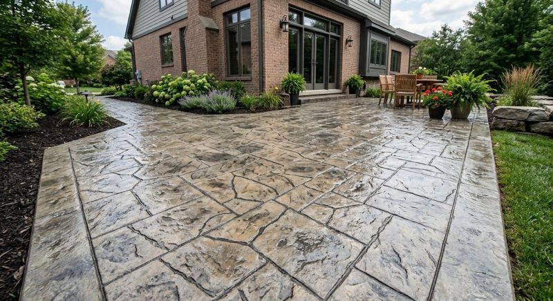 Stamped Concrete Replacement in Corpus Christi, TX