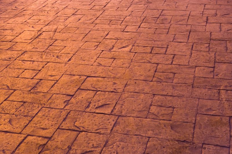 Textured Concrete Installation in Fort Worth, TX