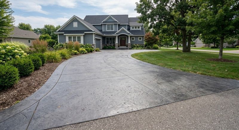 Tinted Concrete Installation in Dallas, TX