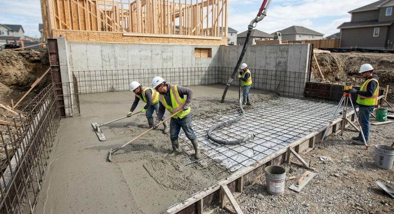 Basement Slab Installation in Fort Worth, TX