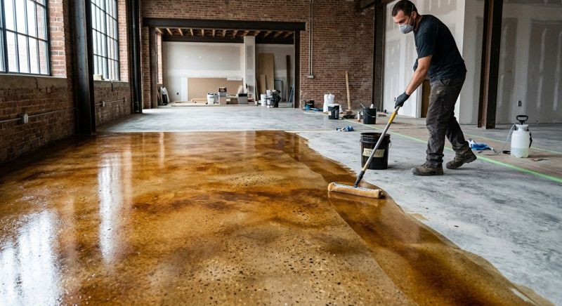 Cement Staining in Corpus Christi, TX