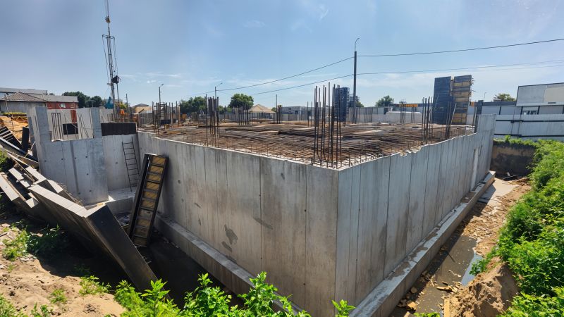 Commercial Slab Construction in Winston Salem, NC