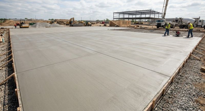 Commercial Slab Installation in Fort Wayne, IN