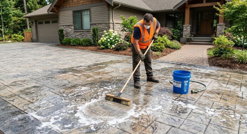 Concrete Acid Washing in Fort Worth, TX