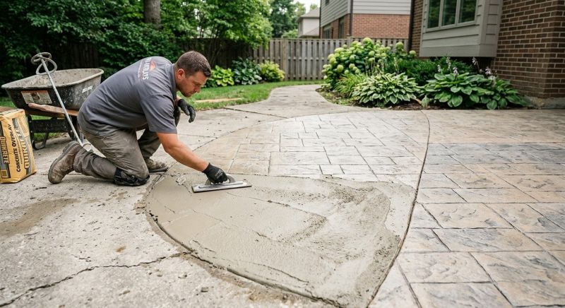 Concrete Overlay Service in Fort Worth, TX