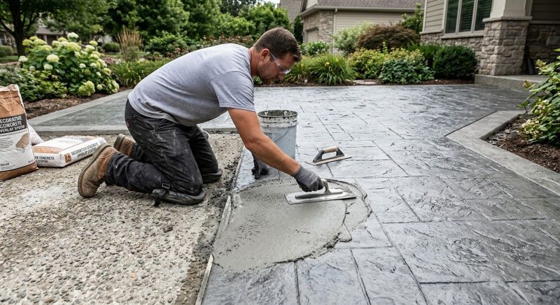 Concrete Overlay Service in Fort Worth, TX