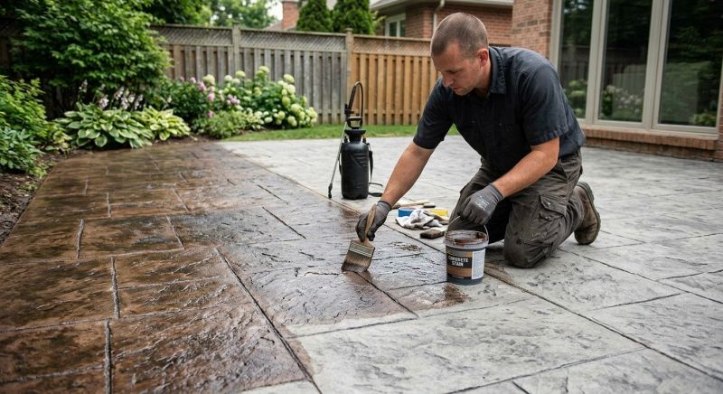 Concrete Staining Service in Fort Worth, TX
