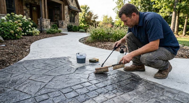 Concrete Tinting in Dallas, TX