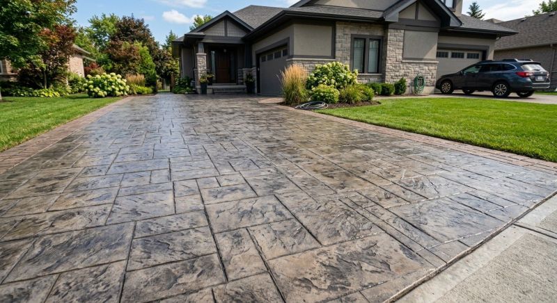 Driveway Stamping in Frisco, TX