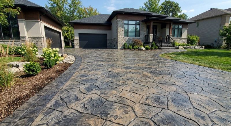 Driveway Stamping in Dallas, TX