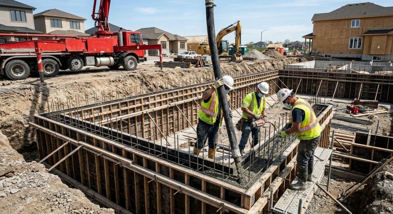 Foundation Wall Pouring in Fort Worth, TX