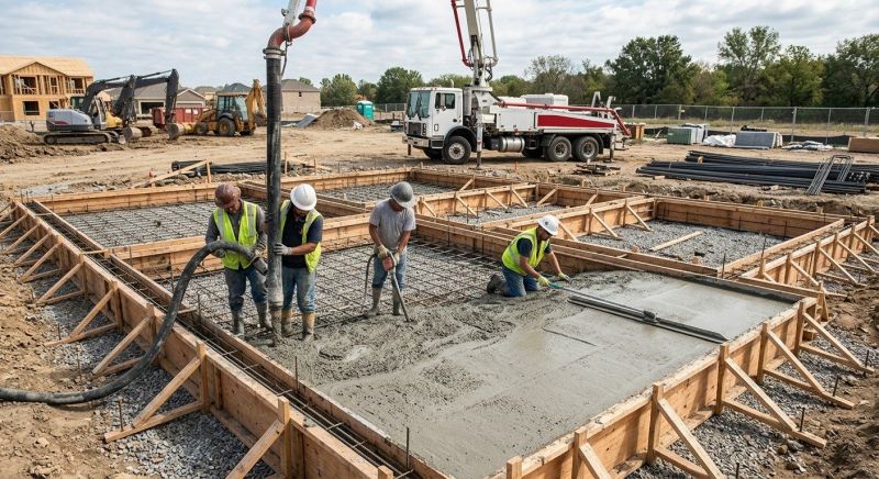 House Foundation Installation in Columbus, OH