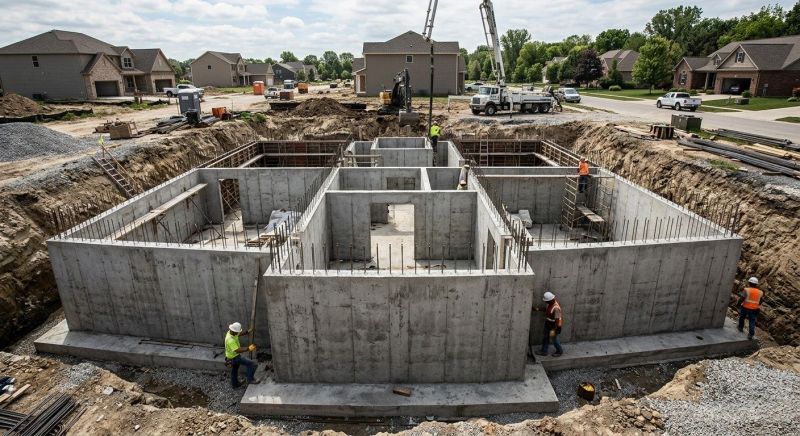 House Foundation Installation in Columbus, OH