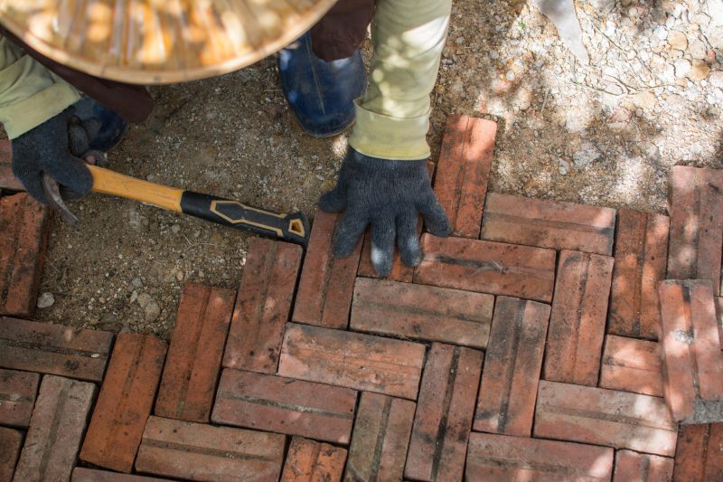 Patio Brick Installation in Fairfield County, CT