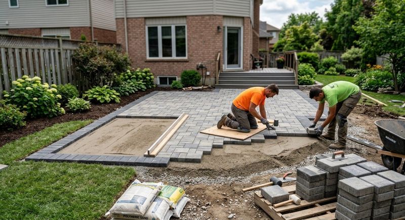 Patio Pavers Construction in Boston, MA