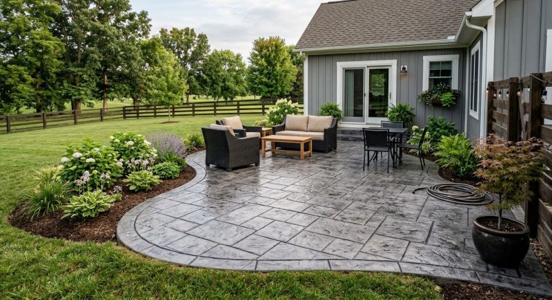 Patio Stamping in Dallas, TX