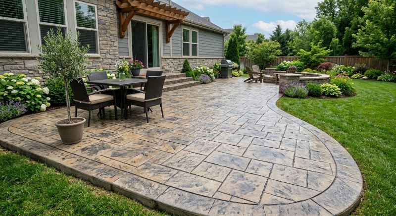 Patio Stamping in Dallas, TX
