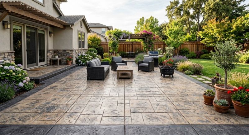 Patio Stamping in Dallas, TX