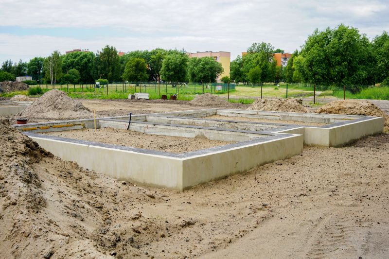Poured Foundation Installation in Fredericksburg, VA