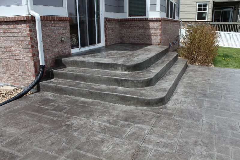 Stamped Concrete Installation in Fort Worth, TX