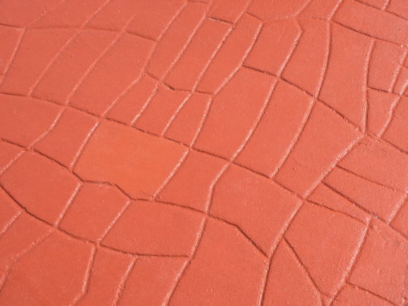 Stamped Concrete Installation in Frisco, TX